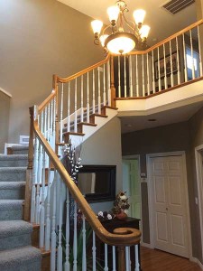 Staircase Remodel Before Photo