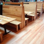 Oregon White Oak Booths + Tables