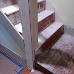 Before: Bungalow Staircase Remodel